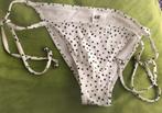H&M wit bikini broekje met polkadots, zwarte stipjes maat 36, H&M, Wit, Nieuw, Ophalen of Verzenden