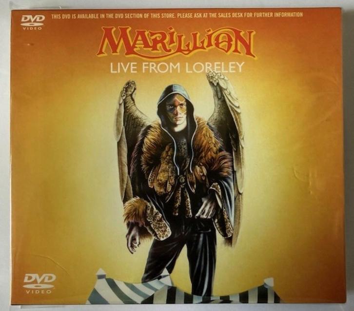 Marillion - Live From Loreley DVD Store Promo Jewel case + s, Cd's en Dvd's, Dvd's | Muziek en Concerten, Gebruikt, Muziek en Concerten