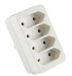 Partij Verdeelstekkers - Meerdere stopcontacten in één!, Ophalen of Verzenden, Nieuw, Stekker