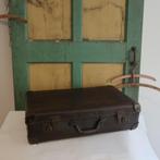 Koffer bruin 55 x 33 x 15 cm Vulkan origineel brocante, Ophalen of Verzenden
