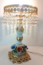 Italiaanse vintage tafellamp 
In prachtige staat antieke, Ophalen of Verzenden, Zo goed als nieuw, Glas, Minder dan 50 cm