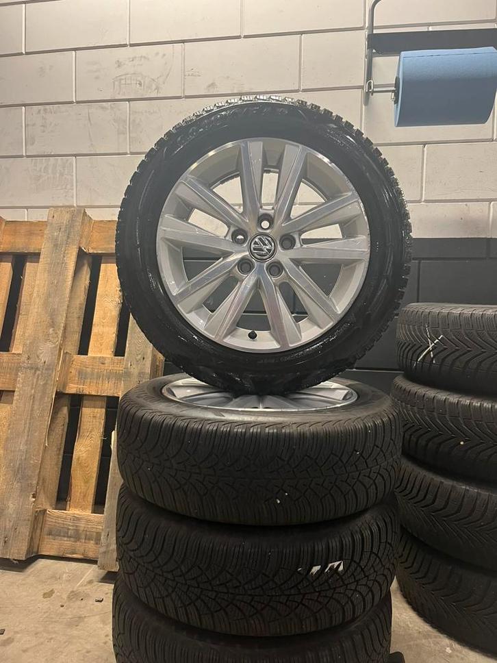 Winterset volkswagen, Auto-onderdelen, Banden en Velgen, Banden en Velgen, Winterbanden, 15 inch, 185 mm, Ophalen
