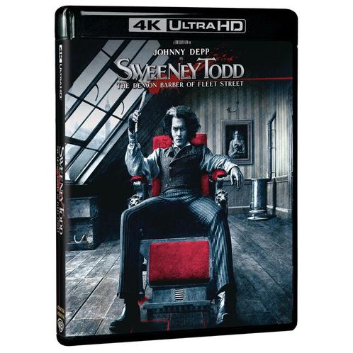 Sweeney Todd 4K UHD/Ultra HD Blu-Ray UK NLO (Geseald), Cd's en Dvd's, Blu-ray, Nieuw in verpakking, Actie, Ophalen of Verzenden