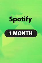 Spotify Gift Card - 1 Maand, Ophalen of Verzenden, Nieuw, Overige providers, Prepaidkaart