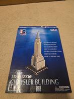 Chrysler Building 3D puzzel, Ophalen of Verzenden, Minder dan 500 stukjes, Nieuw, Rubik's of 3D-puzzel