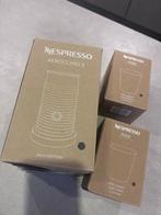 Nespresso aeroccino 3 zwart, Ophalen of Verzenden, Nieuw