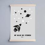 Kinderposter Poster Raket Sterren A3 ANNIdesign, Info@annidesign.nl, Nieuw, Ophalen of Verzenden, Wanddecoratie
