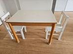 Kindertafel Schilte + 2 Ikea kinderstoelen, Kinderen en Baby's, Kinderkamer | Tafels en Stoelen, Ophalen of Verzenden, Gebruikt