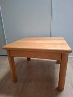 Blank eiken tafel, Huis en Inrichting, Tafels | Bijzettafels, Ophalen of Verzenden, Zo goed als nieuw, Rechthoekig