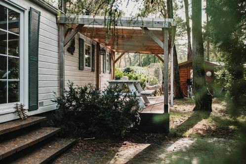 Tiny house / Chalet aan het bos in de Veluwe te huur, Caravans en Kamperen, Verhuur