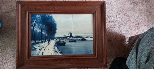 Tegeltableau, Antiek en Kunst, Antiek | Wandborden en Tegels, Ophalen of Verzenden