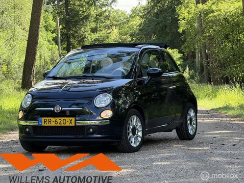 Fiat 500 Cabrio 0.9 TwinAir Turbo Lounge, Auto's, Fiat, Bedrijf, Te koop, ABS, Airbags, Airconditioning, Alarm, Bluetooth, Boordcomputer