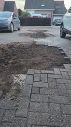 Een aantal (ongeveer 6) kruiwagens aan zwarte grond, Tuin en Terras, Zand, Ophalen, Gebruikt, Overige typen