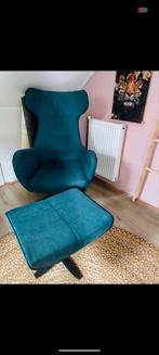Xooon Flaremont Draai Fauteuil met Voetenbank, Verzenden