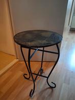 Leuk bijzettafeltje met mozaïek blad, Ophalen, Minder dan 45 cm, Minder dan 55 cm, Gebruikt