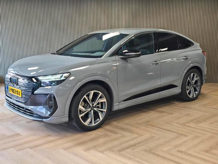 Audi Q4 Sportback e-tron 45 S Edition 82 kWh TREKHAAK CAMERA, Auto's, Audi, Bedrijf, Te koop, Q4 e-tron, ABS, Achteruitrijcamera