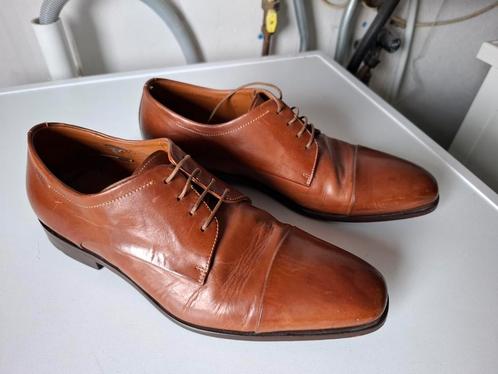 Hugo boss cognac nette veterschoenen heren schoenen 40 / 7, Kleding | Heren, Schoenen, Zo goed als nieuw, Veterschoenen, Bruin