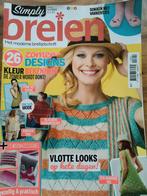 Simply breien 4 2018 truien vesten dekentas cape topjes, Ophalen of Verzenden, Zo goed als nieuw, Breien, Patroon of Boek