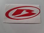 Beta logo vinyl sticker, Auto diversen, Verzenden