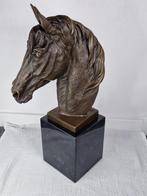 Bronzen paardenhoofd milo, Antiek en Kunst, Ophalen of Verzenden