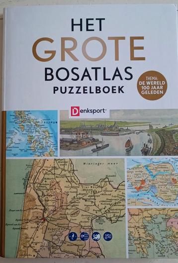 Het Grote Bosatlas Puzzelboek -Deel 3 - 100 jr geleden beschikbaar voor biedingen