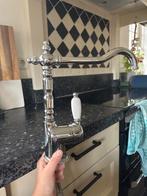 Keukenkraan - Klassiek Design, Doe-het-zelf en Verbouw, Ophalen of Verzenden, Gebruikt, Chroom, Kraan