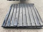 Restpartij zwarte schermen 19+2 plank 5 stuks(f), Tuin en Terras, Ophalen, Houthandel Jan Sok Joure, 1 tot 2 meter, Minder dan 3 meter