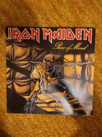 Iron Maiden: LP Piece of Mind, Cd's en Dvd's, Vinyl | Hardrock en Metal, Ophalen, Zo goed als nieuw