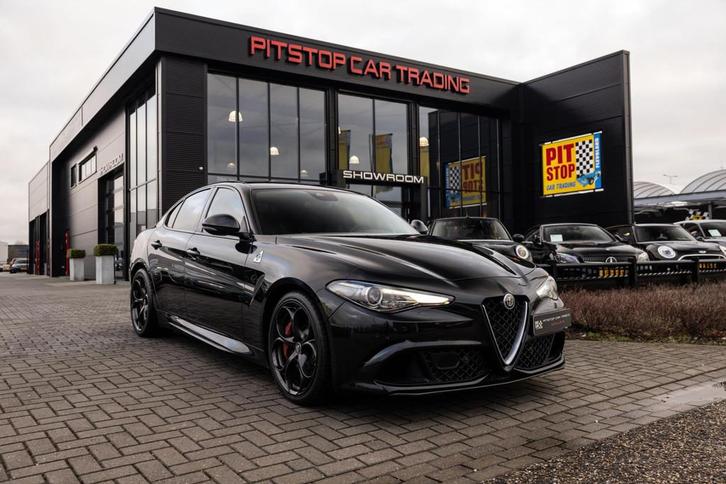 Alfa Romeo Giulia 2.9 V6 Quadrifoglio, 510 PK, Carbon, Camer, Auto's, Alfa Romeo, Particulier, Te koop, Giulia, ABS, Achteruitrijcamera