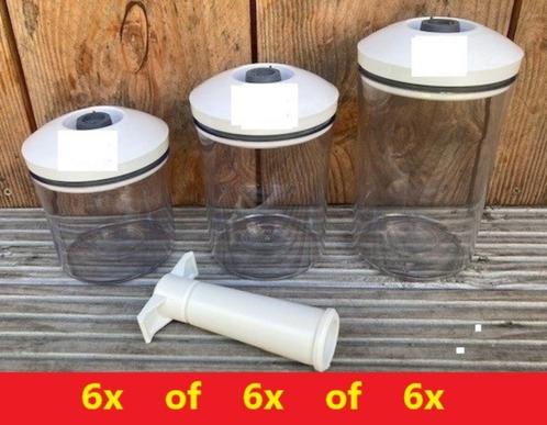 Vacuvin vacuum ‘food saver’ voorraadbussen Vacu vin #2, Huis en Inrichting, Keuken | Keukenbenodigdheden, Zo goed als nieuw, Verzenden