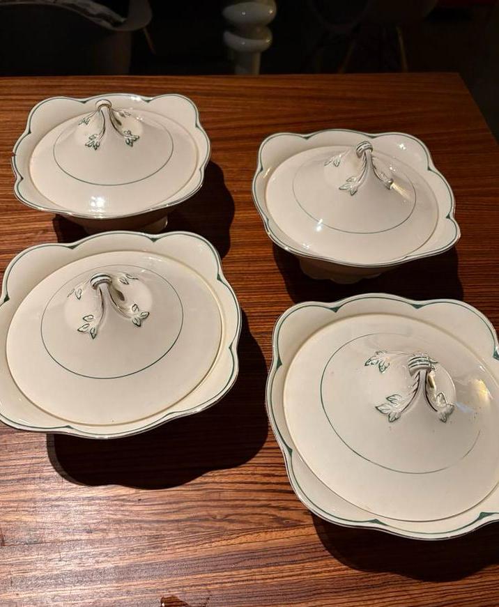 Servies Woods Ivory Ware England - Diverse Onderdelen, Ophalen, Gebruikt, Overige stijlen, Aardewerk