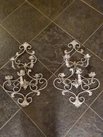 decoratieve metalen kaarsenhouders, Gebruikt, Kandelaar, Ophalen, 25 tot 50 cm