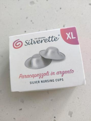 Silverette Cups XL - Zilveren Zoogcompressen beschikbaar voor biedingen