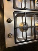 Gaskookplaat, Witgoed en Apparatuur, Kookplaten, Ophalen, 4 kookzones, Zo goed als nieuw, Inbouw