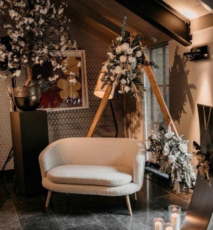 Trouwbankje Teddy- bruiloft bankje, Hobby en Vrije tijd, Feestartikelen | Verhuur, Nieuw, Geboorte of Huwelijk, Ophalen of Verzenden