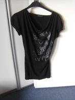 Zwart shirt  (Vila ) maat M, Maat 38/40 (M), Zwart, Vila, Ophalen of Verzenden