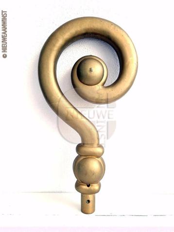 Decoratieve Sinterklaas staf - 35cm, goudkleurig beschikbaar voor biedingen