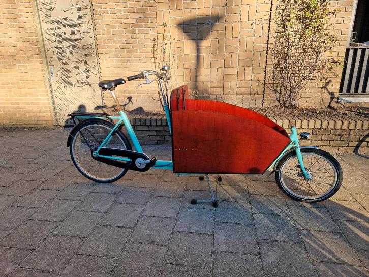Leuke bakfiets, Fietsen en Brommers, Fietsen | Bakfietsen, Gebruikt, Overige merken, 2 kinderen, Ophalen