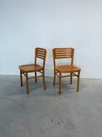 Set vintage Ikea stoelen Scandinavisch, Huis en Inrichting, Stoelen, Ophalen, Twee, Zo goed als nieuw, Hout