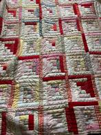 Quilt Sprei, Huis en Inrichting, Ophalen of Verzenden, Zo goed als nieuw, Tweepersoons, Rood