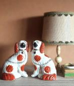 Antieke Staffordshire Honden - Hoerenhondjes, Ophalen of Verzenden