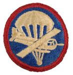 us ww2 airborne Garrison Cap Patch, Ophalen of Verzenden, Landmacht, Amerika, Embleem of Badge
