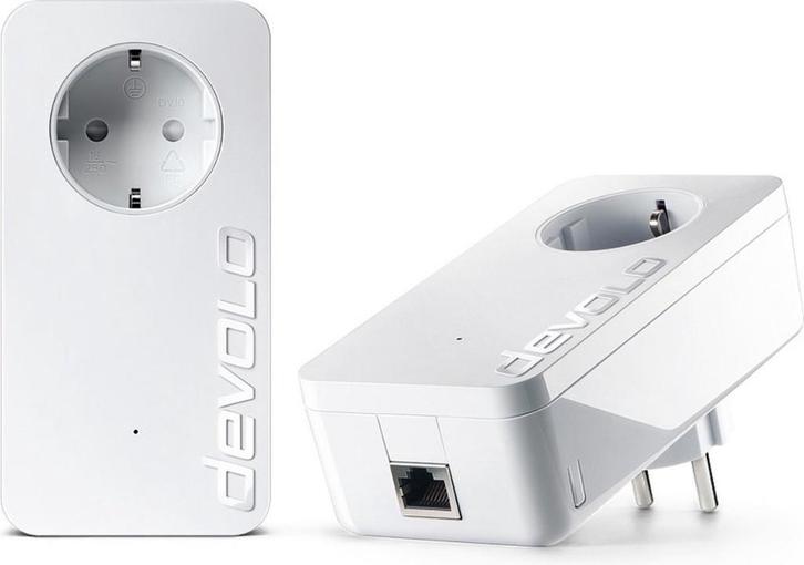 devolo dLan 1200+ - Powerline - 2 Stuks - NL, Computers en Software, Powerlines, Zo goed als nieuw, Ophalen of Verzenden