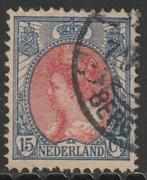 Nederland 1899 65D Wilhelmina 15c, Gest, Postzegels en Munten, Postzegels | Nederland, Ophalen of Verzenden, Na 1940, Gestempeld