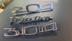 Monogrammen Peugeot 204, 304 en Injection (504), Auto diversen, Autostickers, Ophalen of Verzenden