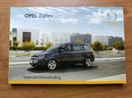 Instructieboek Opel Zafira 2008, zeer mooi!, Ophalen of Verzenden