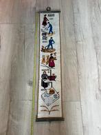 Vintage antiek schellekoord Heer geef ons…. Geborduurd, Ophalen of Verzenden, Zo goed als nieuw, Handborduren, Overige typen