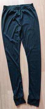 Zwarte thermo ondergoed thermo legging unisex Maat S, Legging, Active, Maat 36/38 (S), Zwart