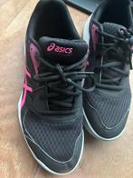 Asics zaalschoen zwart/roze maat 39, Ophalen of Verzenden, Zo goed als nieuw, Hardloopschoenen, Asics