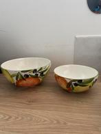 Italiaans Servies - 2 Schalen & 5 Borden, Ophalen, Gebruikt, Schaal of Schalen, Overige stijlen